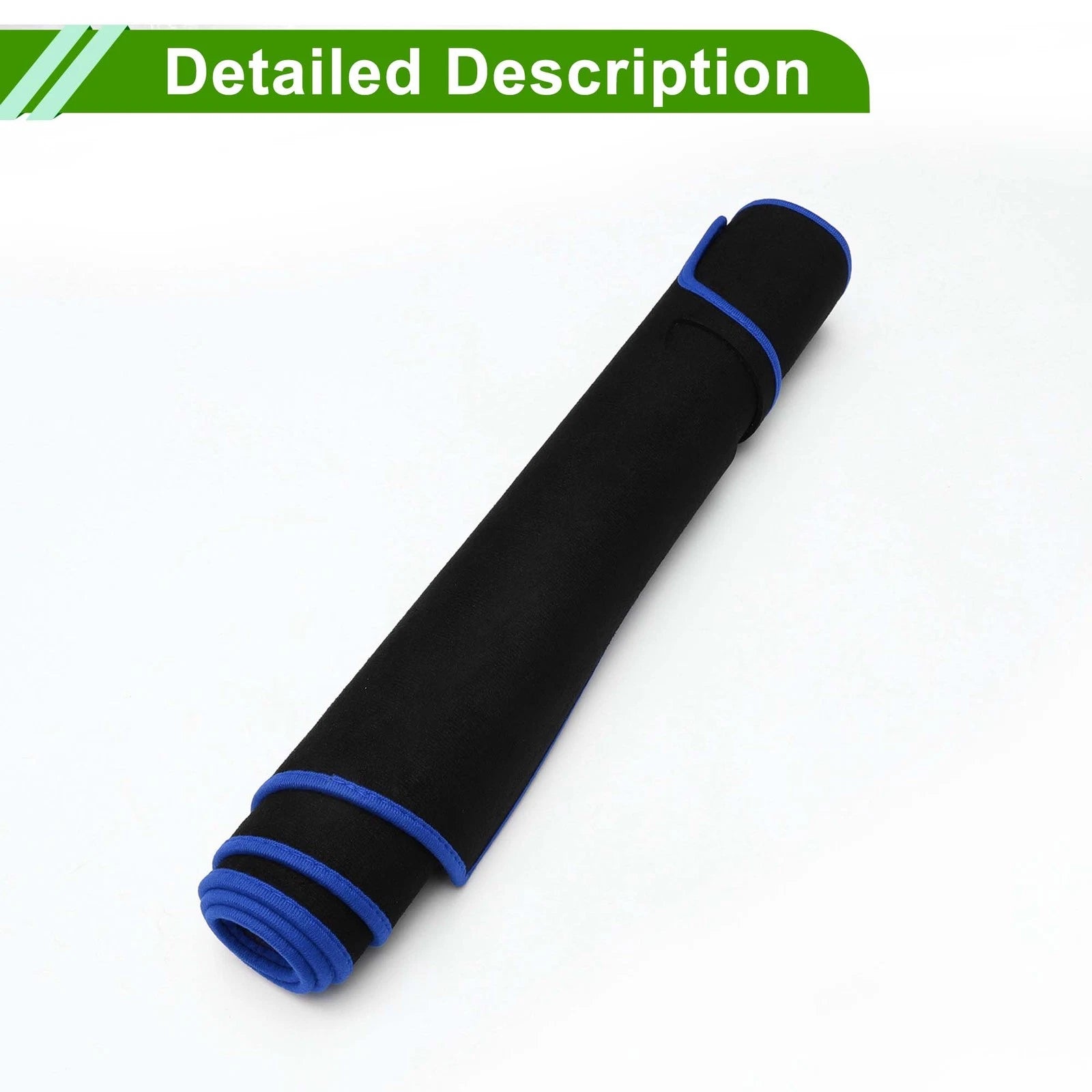 Dashboard Cover Mat for Mazda CX-3 (2016–2022) Sun Protector Black Blue