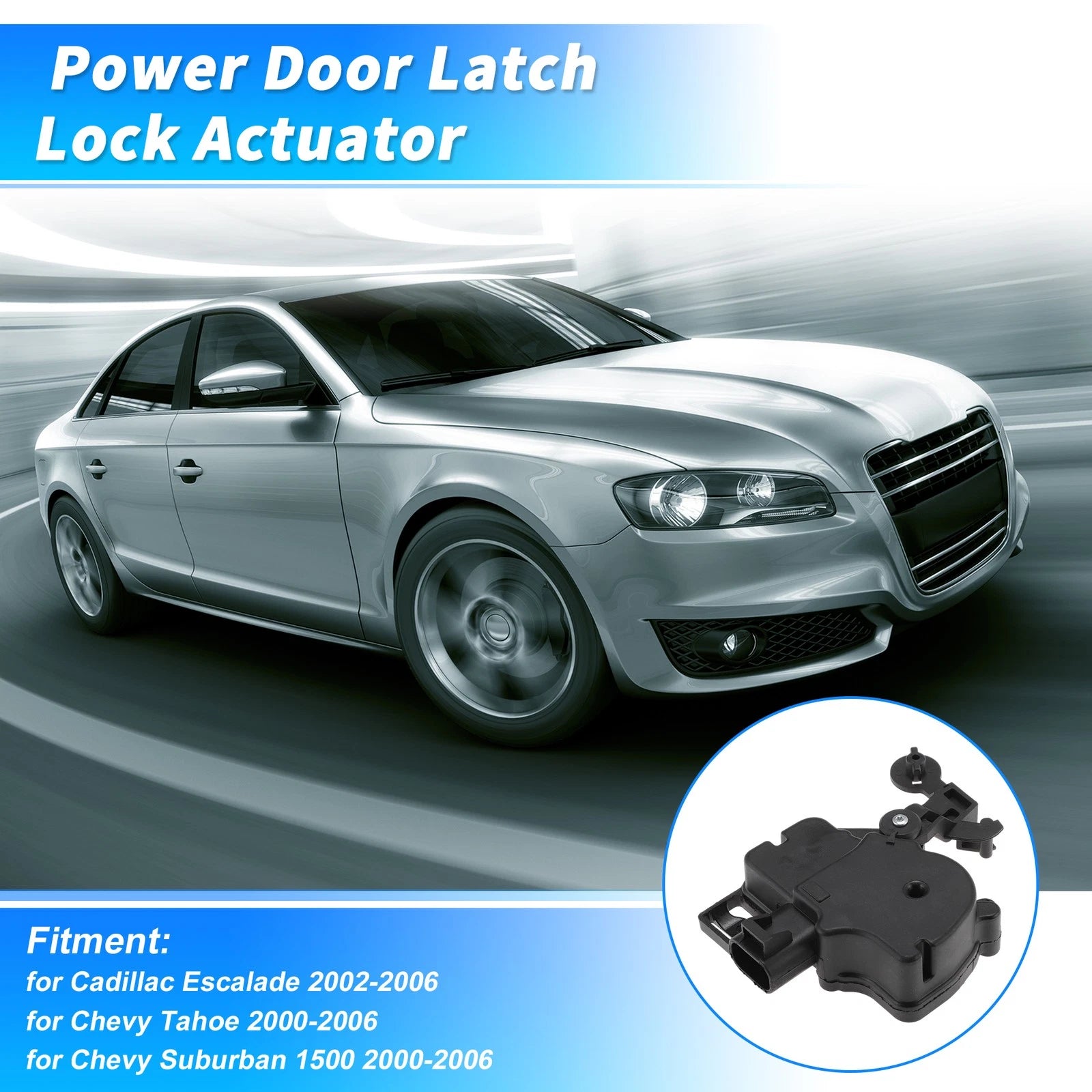 Back Door Power Door Lock Actuator Replacement for Cadillac Escalade (2002–2006)