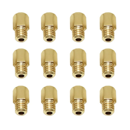 12Pcs Replace For Mikuni VM TM Carb #330-#440 Motorcycle Carburetor Main Jet Kit