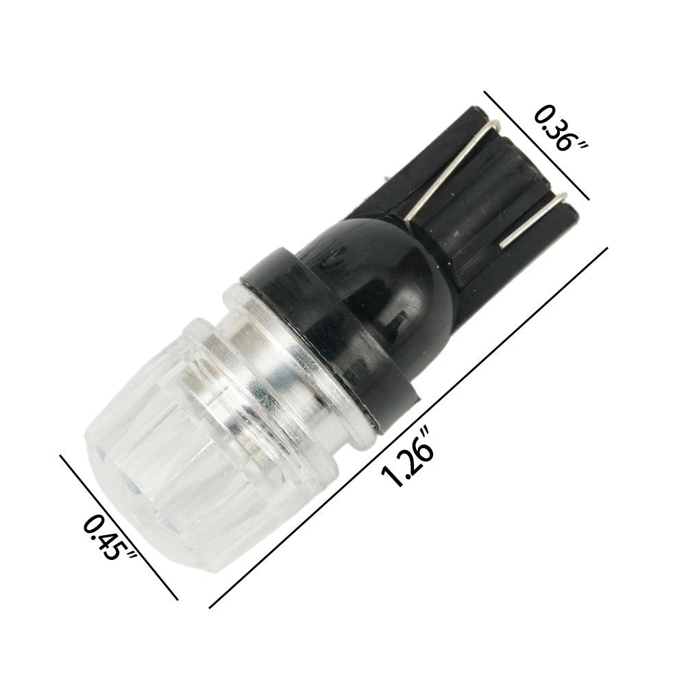 2X White 2-SMD LED Dome Map License Light Bulbs 168 194 2825 for Universal