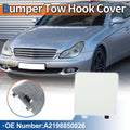 Front Tow Hook Cover for Mercedes-Benz A2198850026 White (2005–2012)