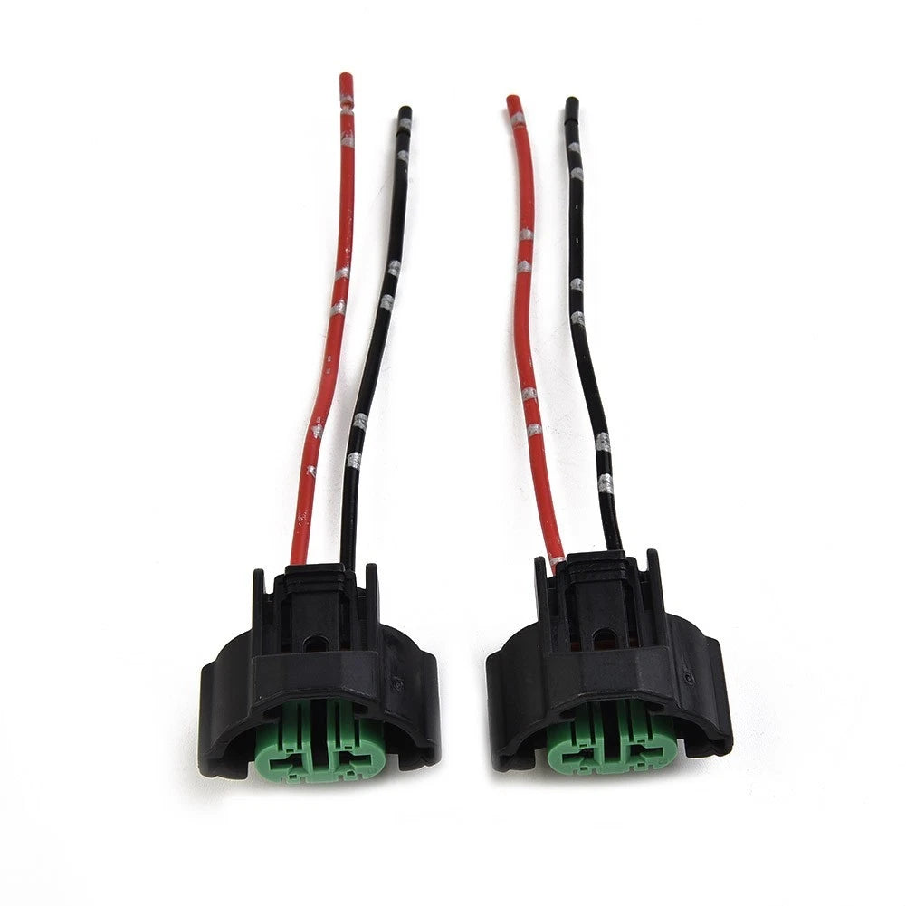 2pc H8 H11 Light Socket Wiring Adapter for Fog Light Headlight (Universal)
