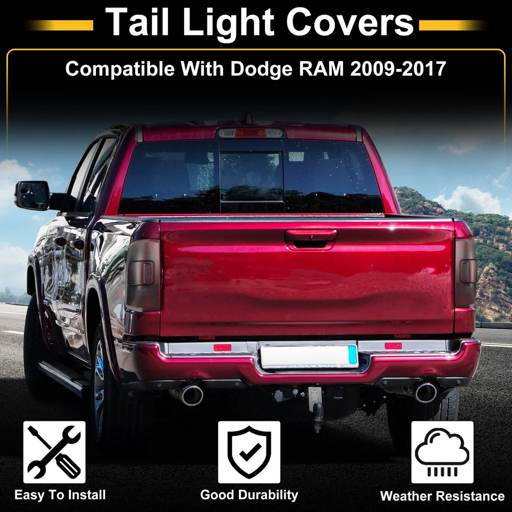 Tail Light Cover Trim for Dodge Ram 2019–2024
