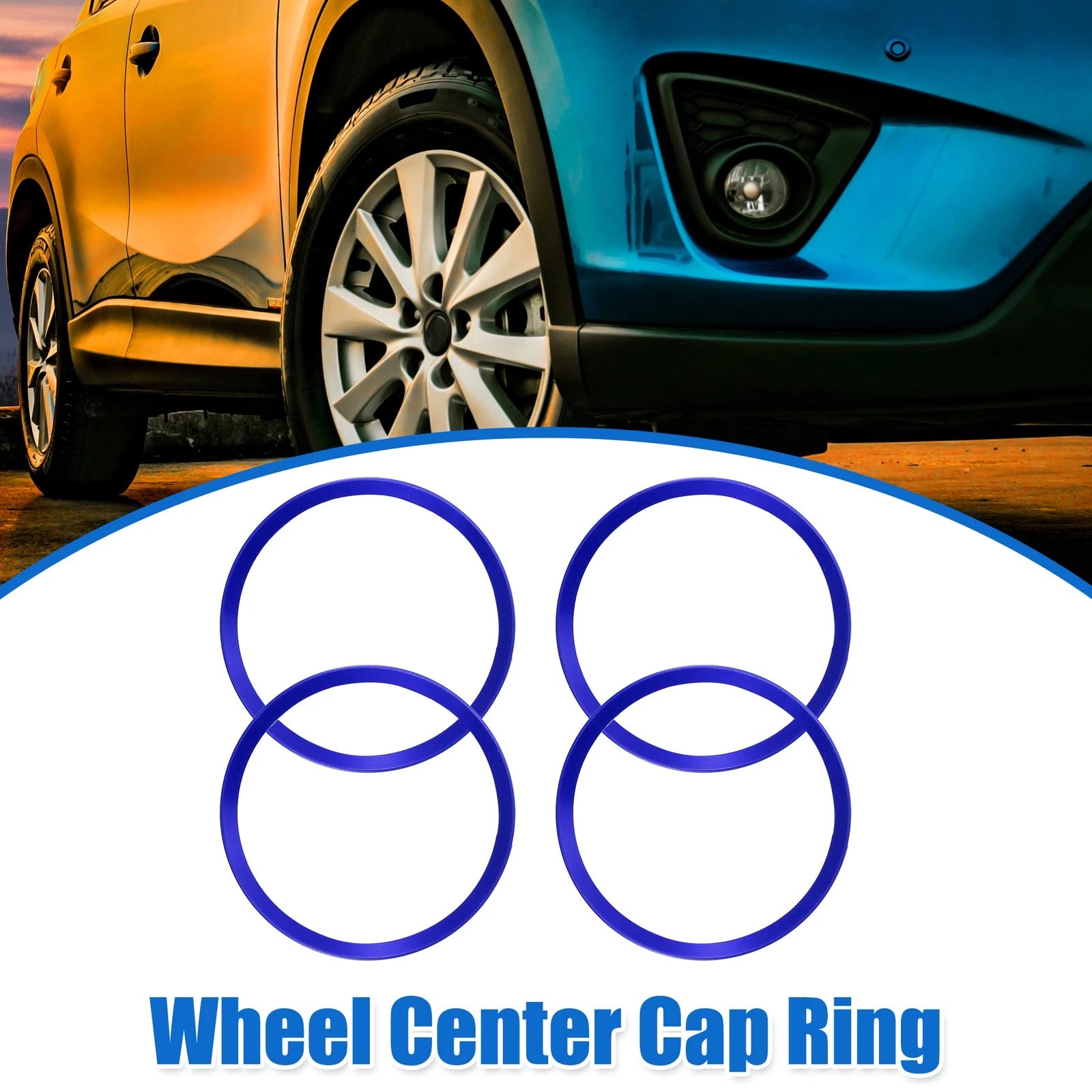 Wheel Rim Center Cap Hub Rings Replacement for Mazda 3 CX-30 (2014–2023)