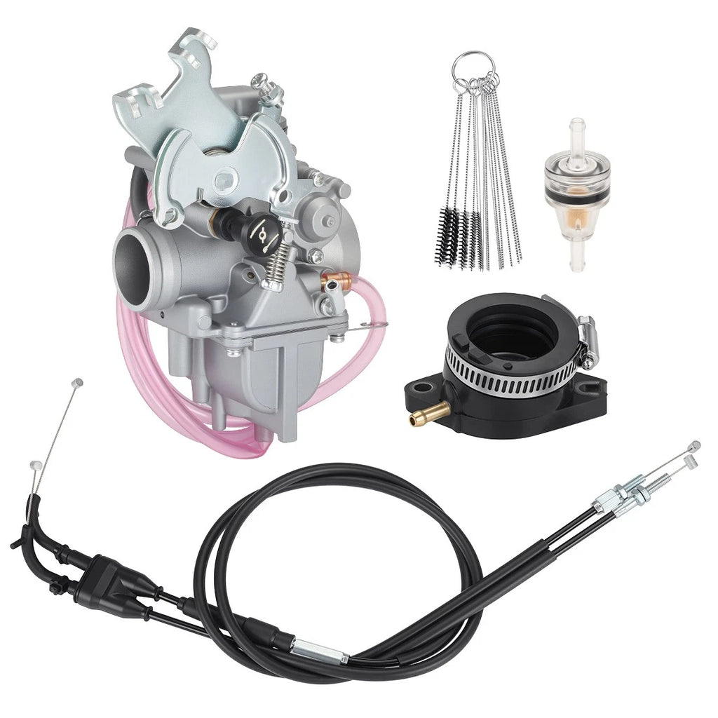 Carburetor for Yamaha TTR230 (2005–2024) w/Intake Boot & Throttle Cable