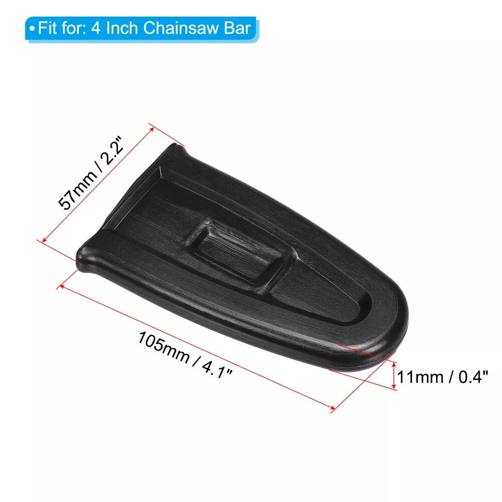 2Pcs 4" Chainsaw Bar Scabbard Cover for