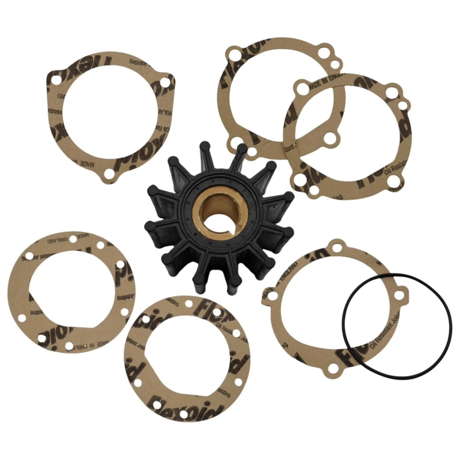 Water Pump Impeller Gasket Kit for Volvo (10615K, 18948-0001, 09-702B)