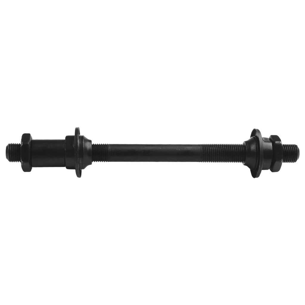 Set of 2 Solid Axle Front and Rear Hubs for Bicycle (Universal Fit)