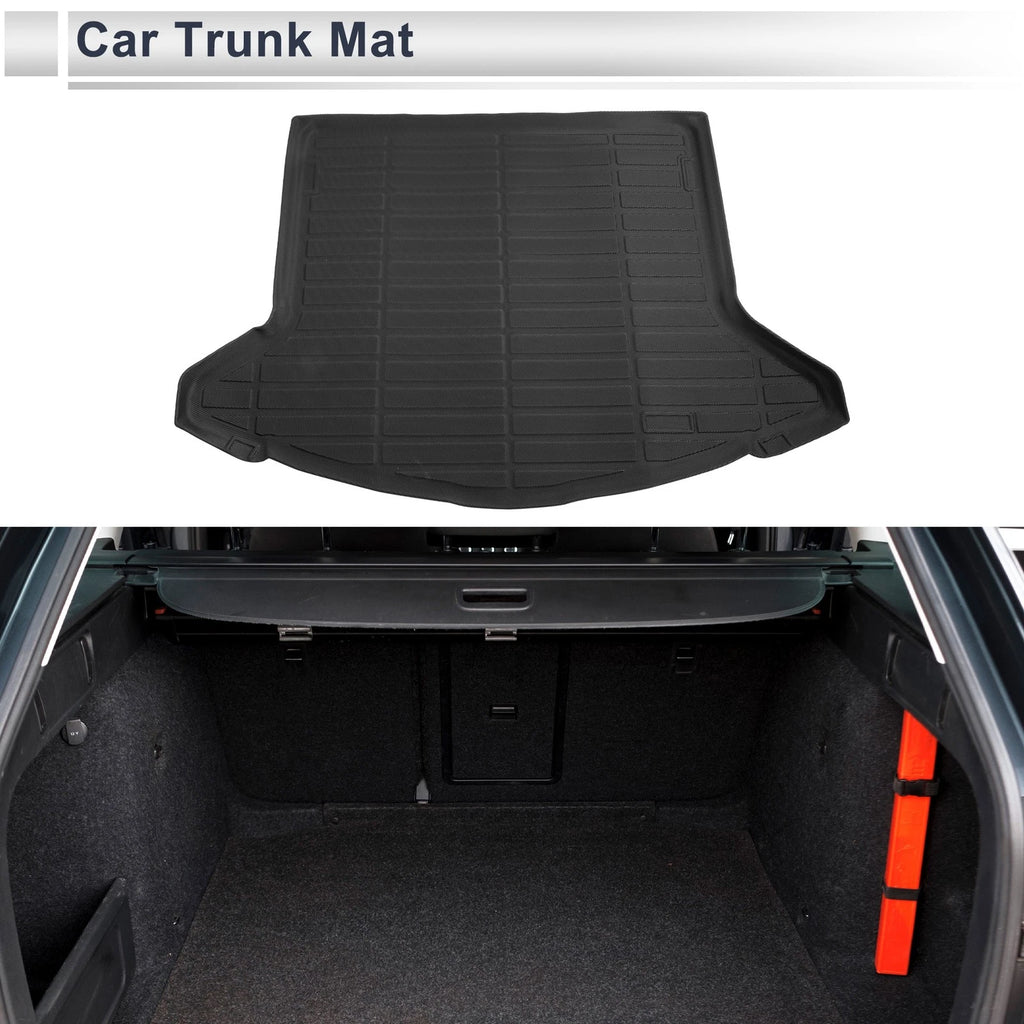 Cargo Liner Rear Trunk Mat for Mazda CX-5 (2022–2024) Long TPE Black Grid