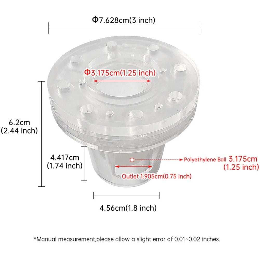 Scupper Valve for Boat (3/4 to 1-1/2 Inch)