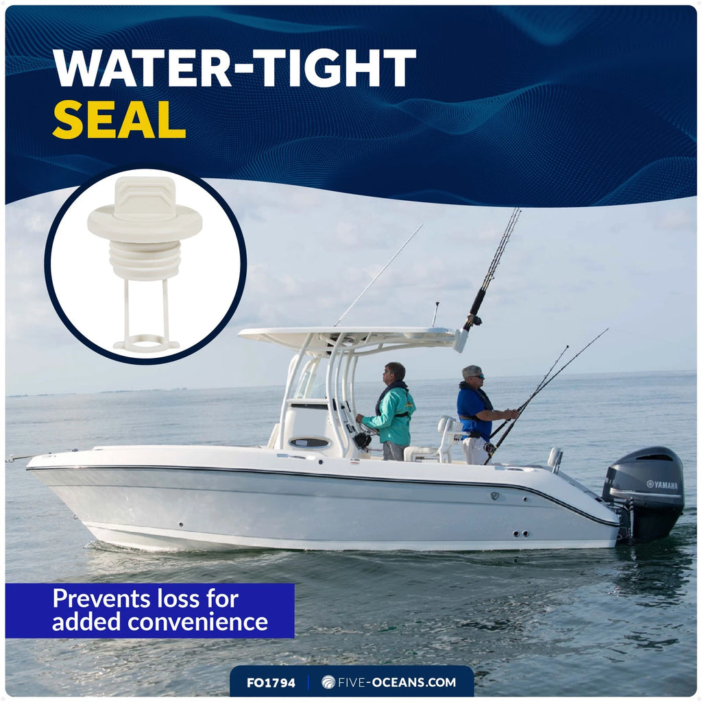 Captive Garboard Drain Plug for 1-Inch Transom Hole (FO1794)