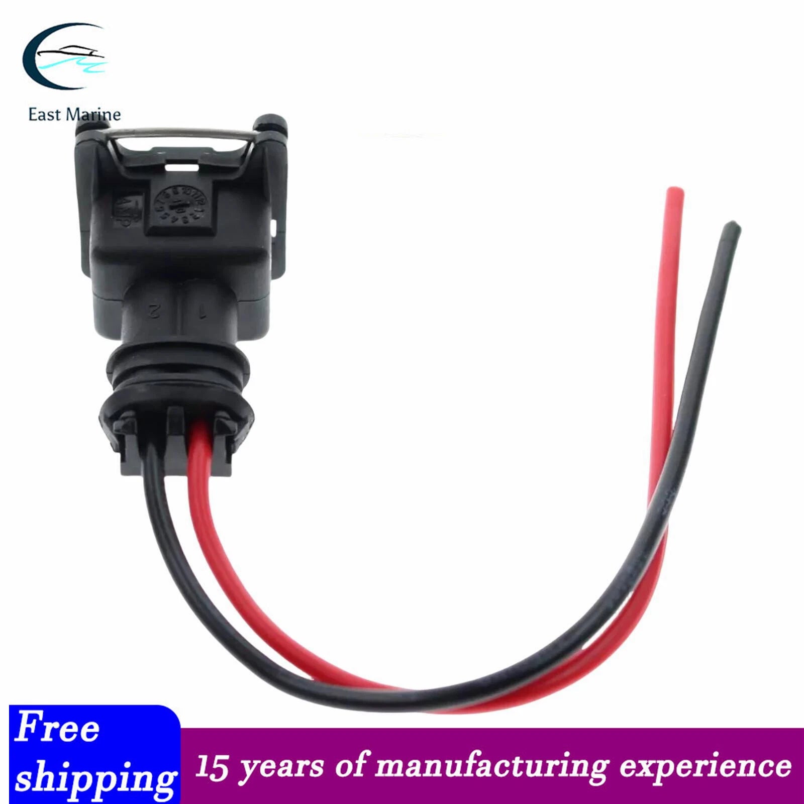 Fuel Pump Plug Connector for Volvo Penta 5.7L 5.0L 4.3L (1990–2023) 3857650 3858261 3857986