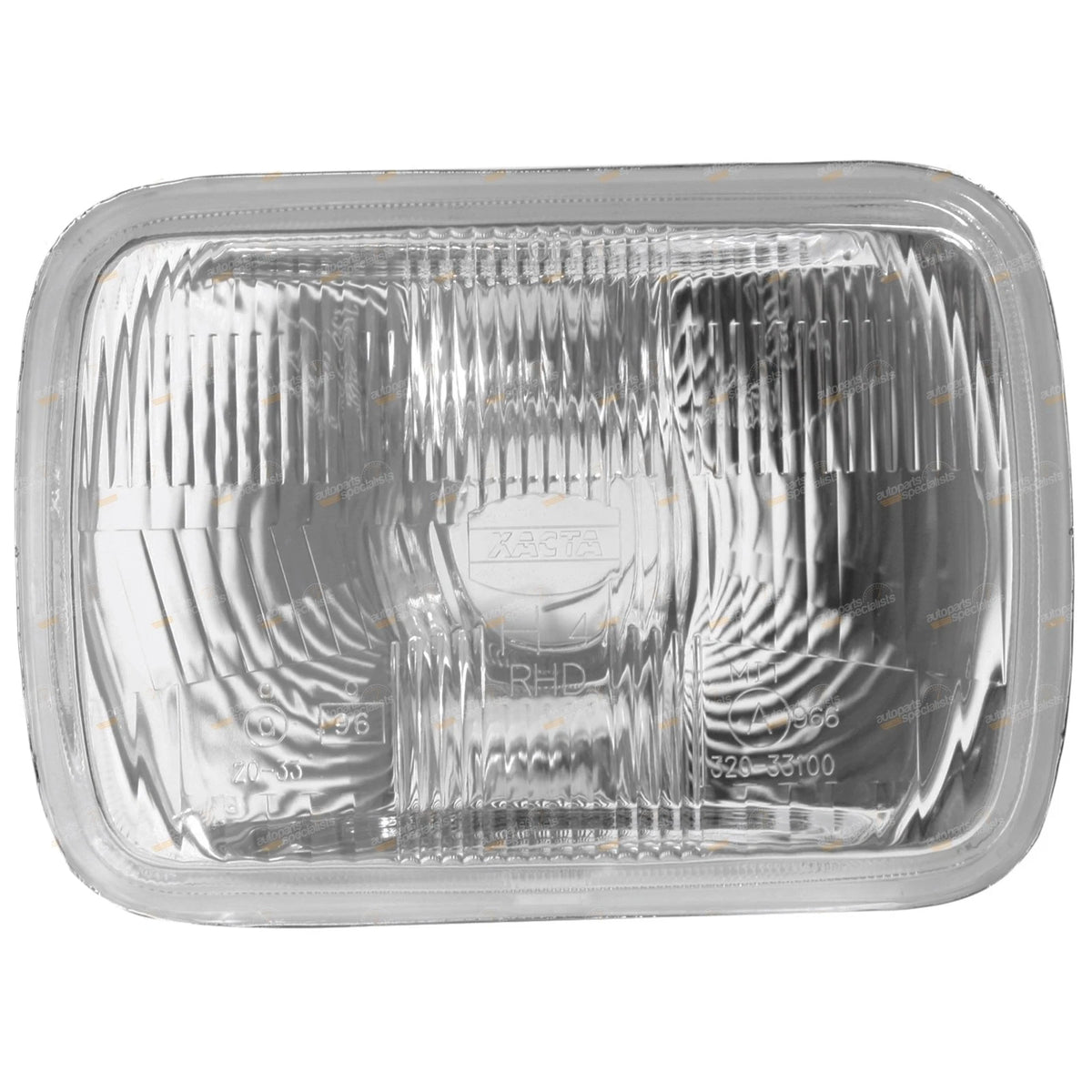 2X Universal Headlights Pair for Nissan Navara/Holden Rodeo (1981–1997)