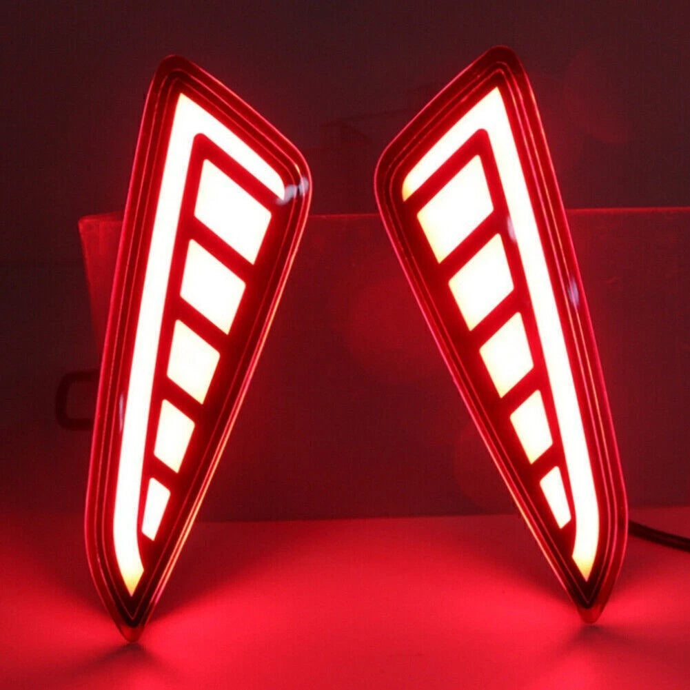 Rear Bumper Lights for Toyota CHR (2017–2018) LH+RH 7shape Style Assembly