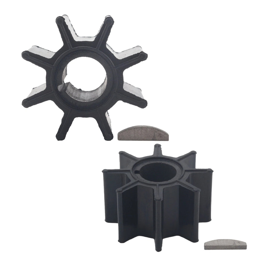 Water Pump Impeller & Key for Tohatsu Nissan Outboard 9.9-20 HP (334650210M)