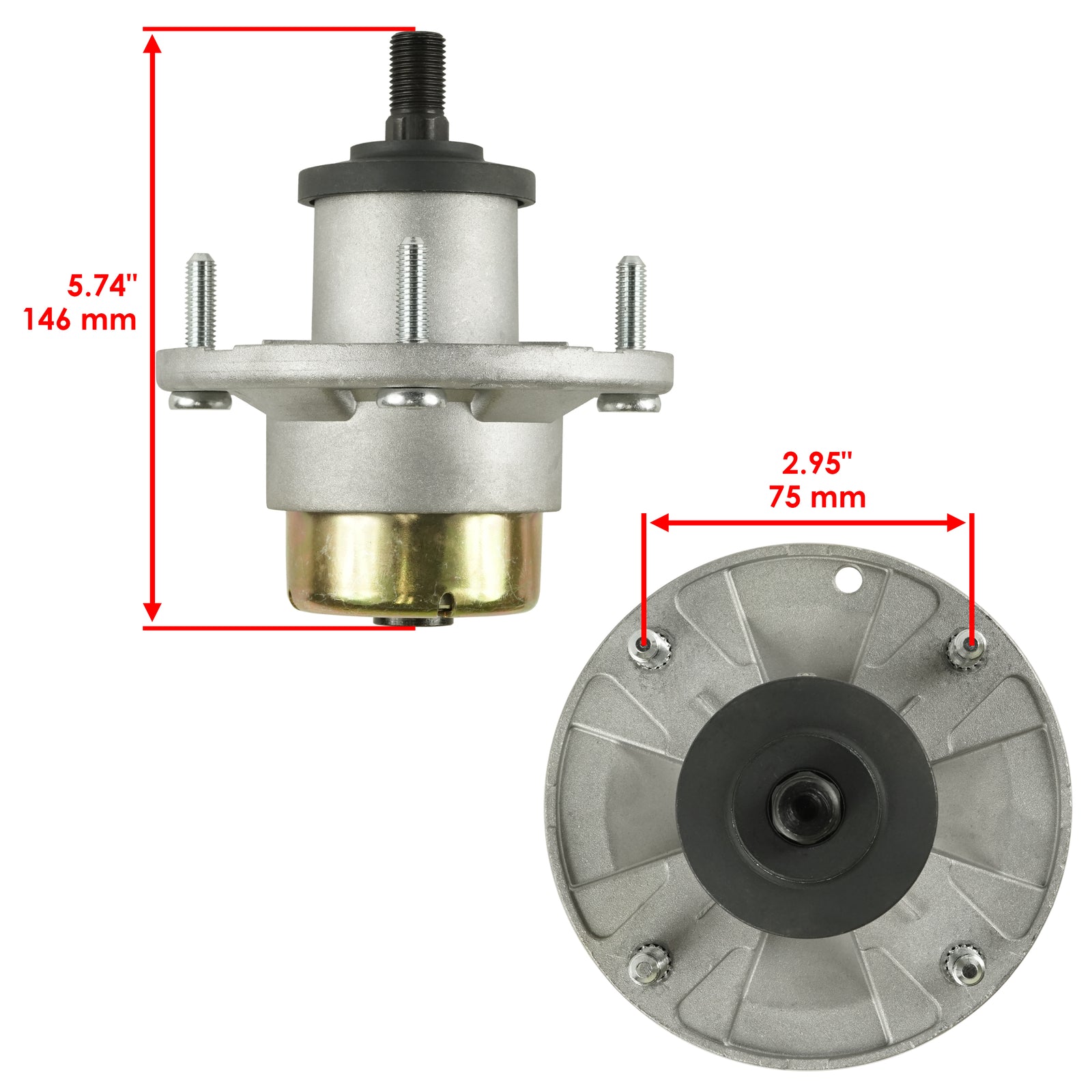 Spindle Assembly Replacement for John Deere X940 X948 X949 48 inch (2010–2018)