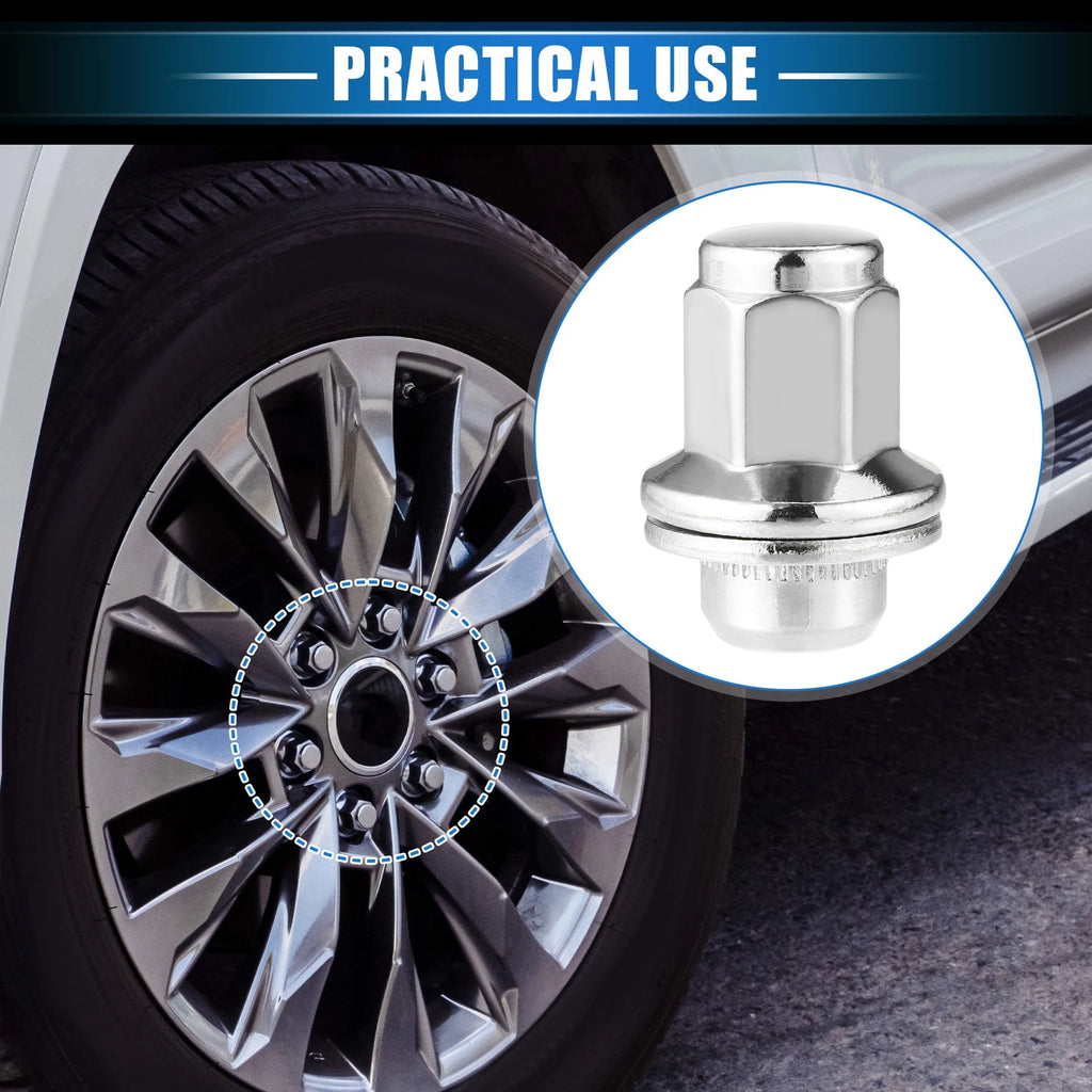 5pcs Wheel Lug Nuts Replacement for Toyota Tundra Sequoia (1999–2021)
