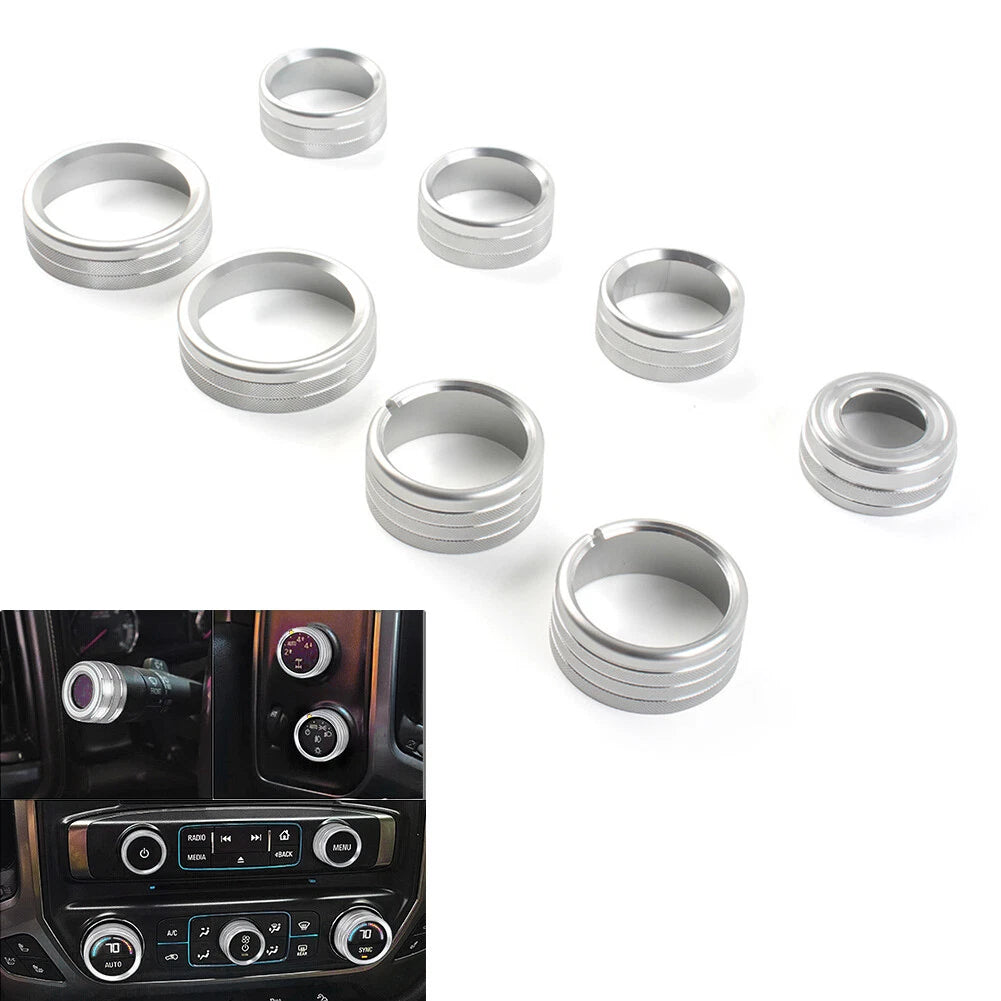 Air Conditioner Switch Button Knob Trim for Chevrolet Silverado GMC (2014–2019)
