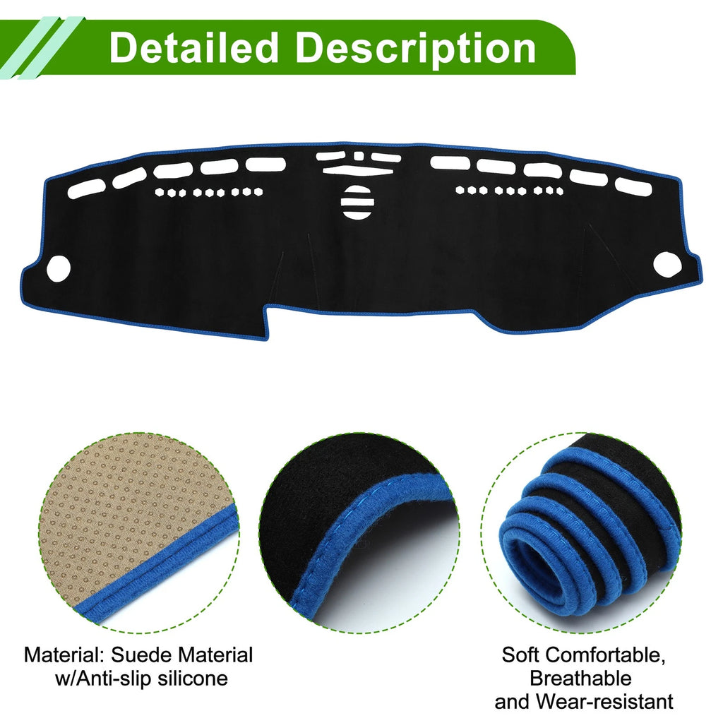 Dashboard Dash Cover Mat Sun Protector for Mercedes E-Class (2010–2016)