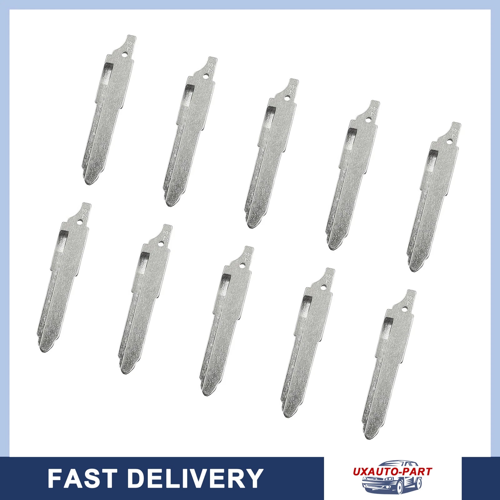 Metal Uncut Insert Blank Blade Remote Key for Mazda 6 (2003–2012)
