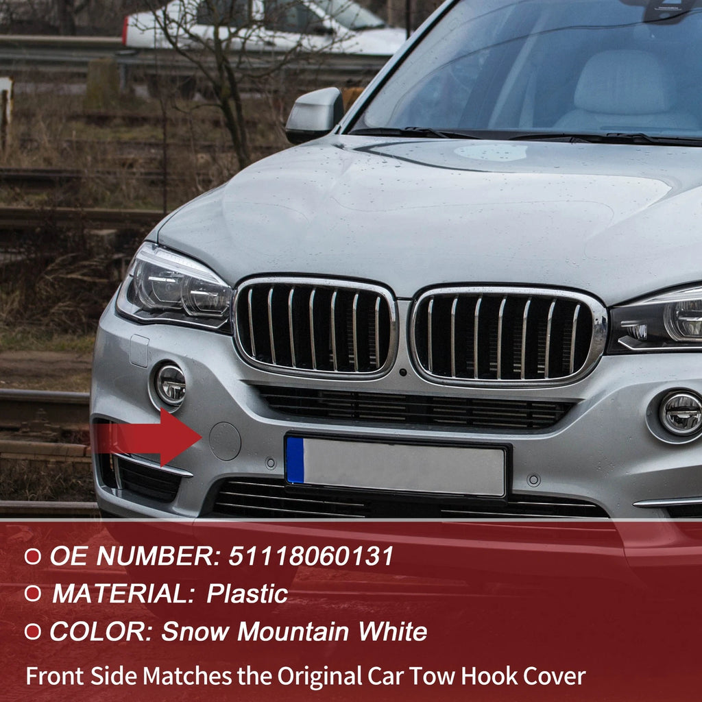 Front Tow Hook Cover Replacement for BMW X5 F15 (2014–2018)
