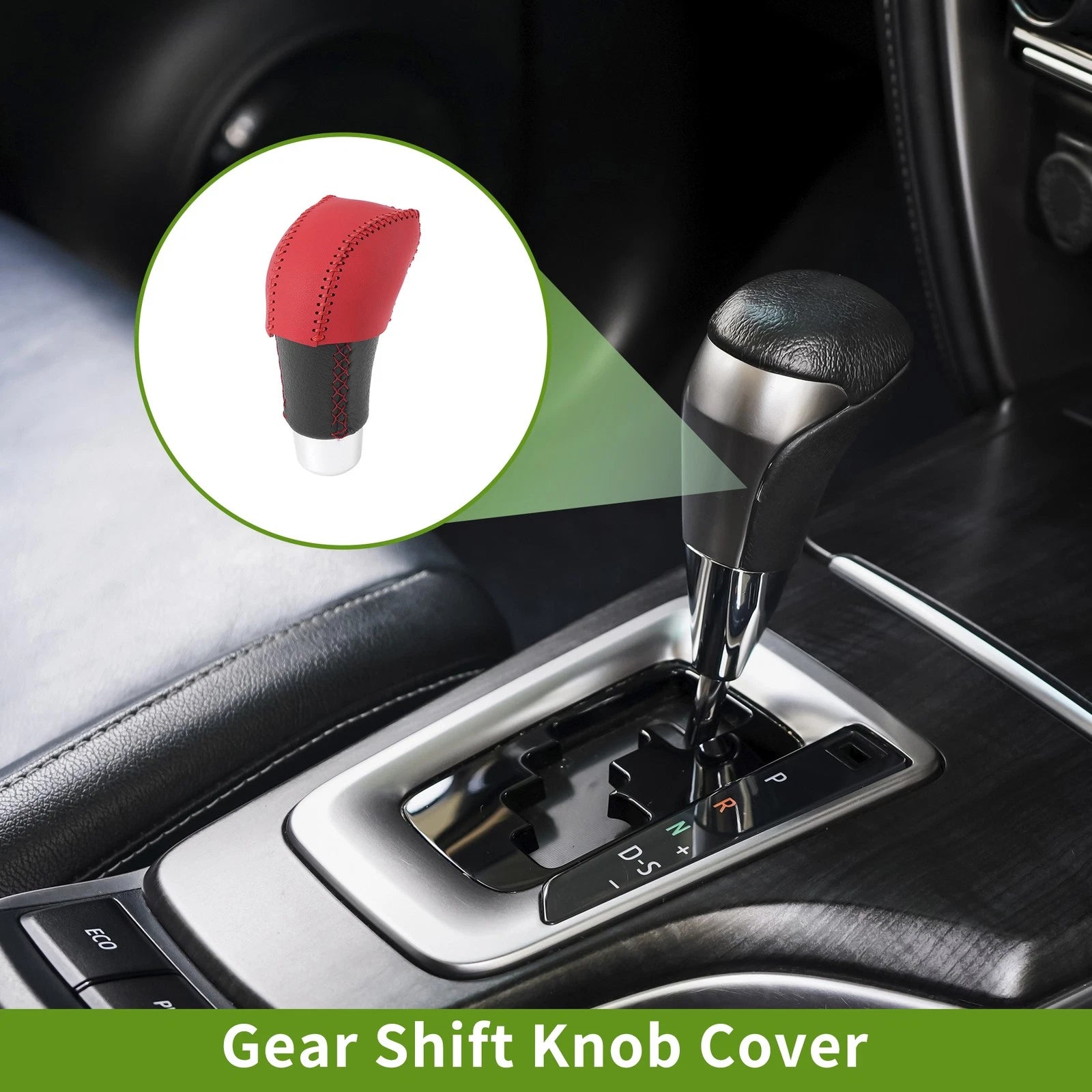 1 Pc Gear Shift Knob Cover Replacement for Lexus RX350 (2023–2024) Red