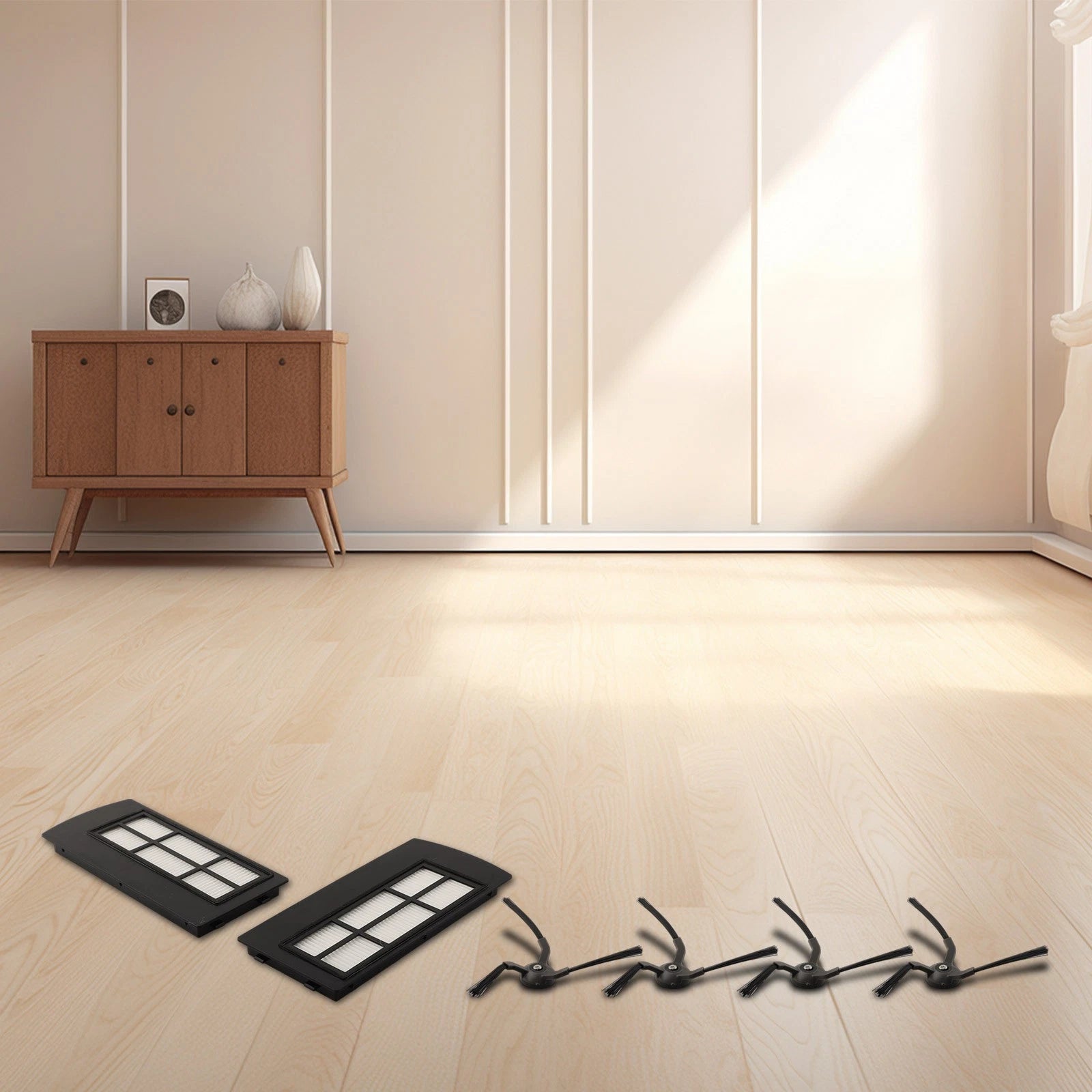 Filters and Side Brushes Kit for Vacuum Cleaner