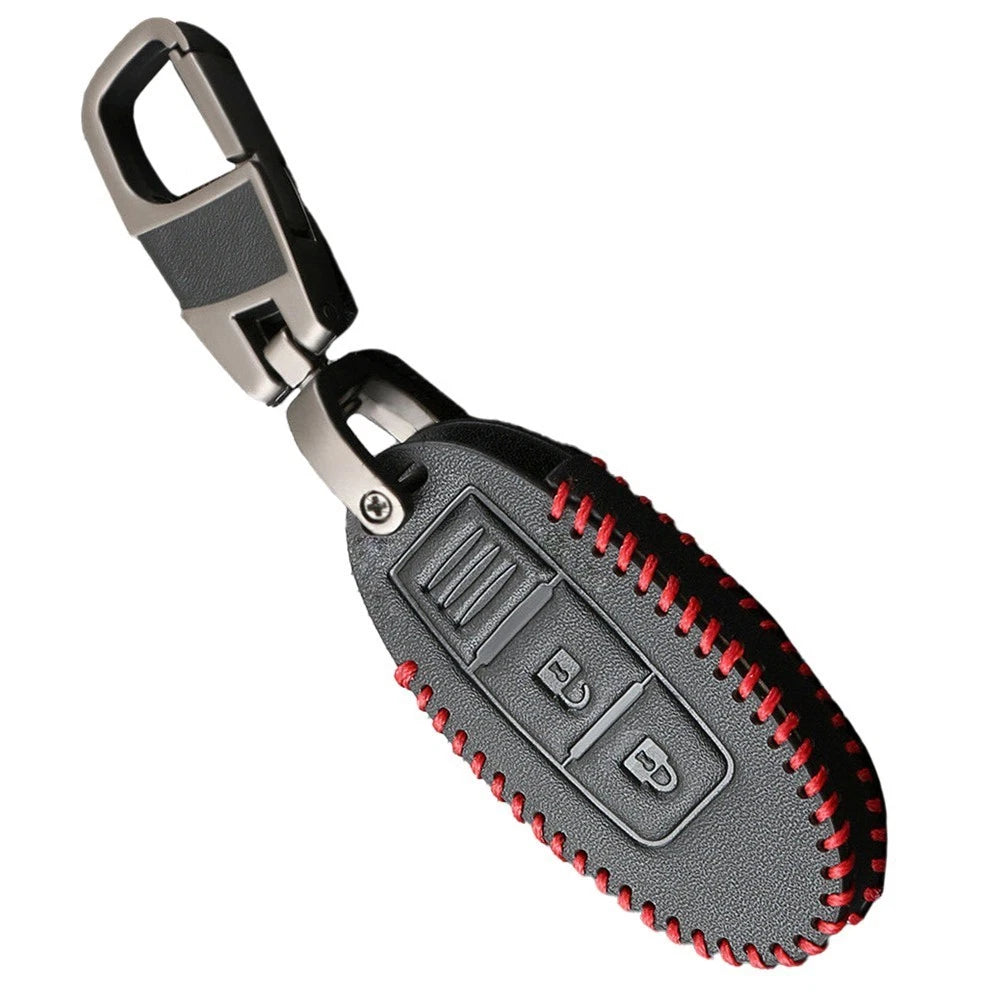 Leather Key Cover for Nissan Skyline Juke X-Trail (2010–2020)