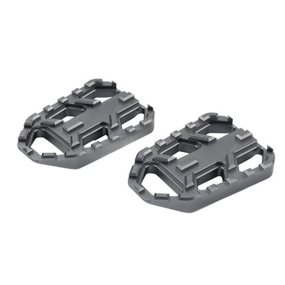 Grey Wide Foot Peg Adapter for Suzuki DL650 DL1000 XT VStrom (2006–2023)