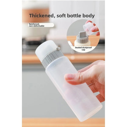 Leak Resistant Squeeze Bottle for Kitchen Sauces