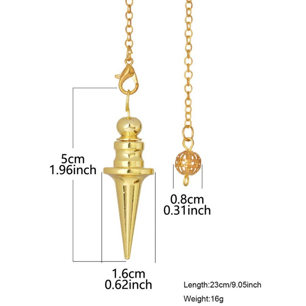 Metal Rod Pendant for Divination and Water Source Finding