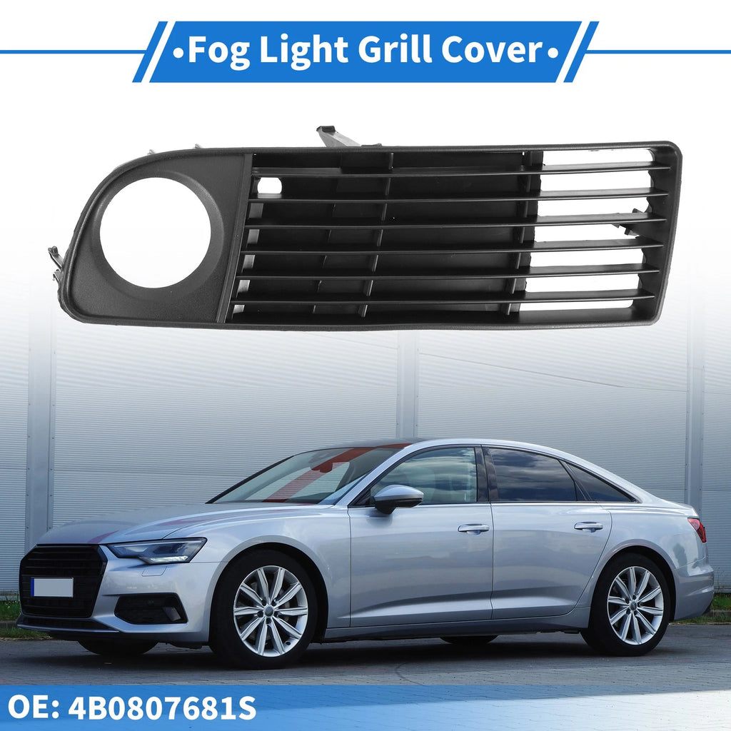 Front Left Fog Light Grill Replacement for Audi A6 C5 (1998–2002)