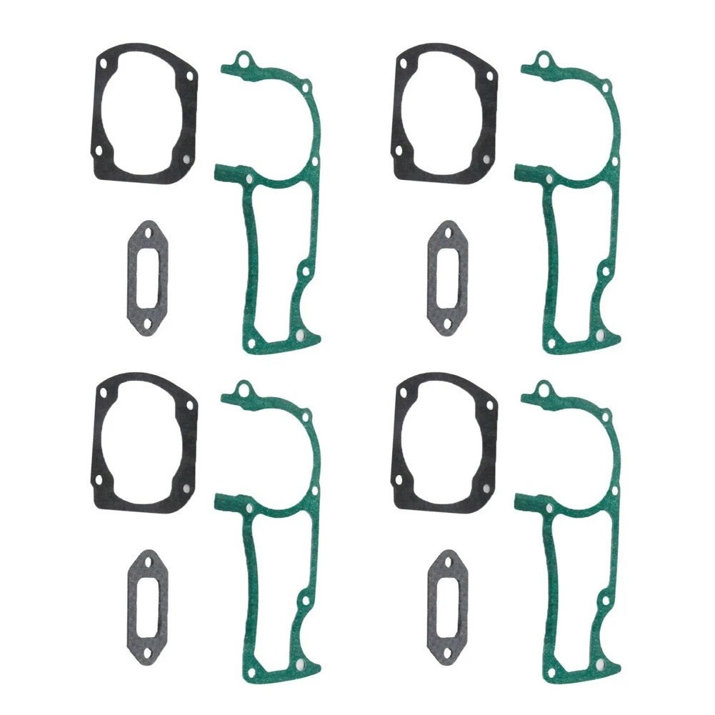 Set of 4 OEM Replacement Gaskets for Crankcase Cylinder Mufflers (362–371)