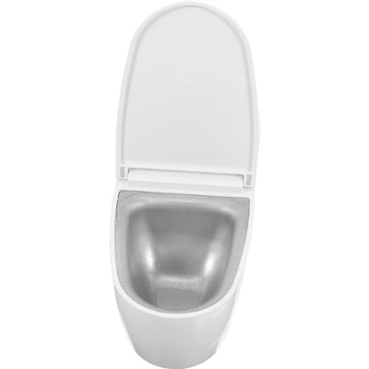 Toilet Ashtray with Covers for Home and Office, Mini White