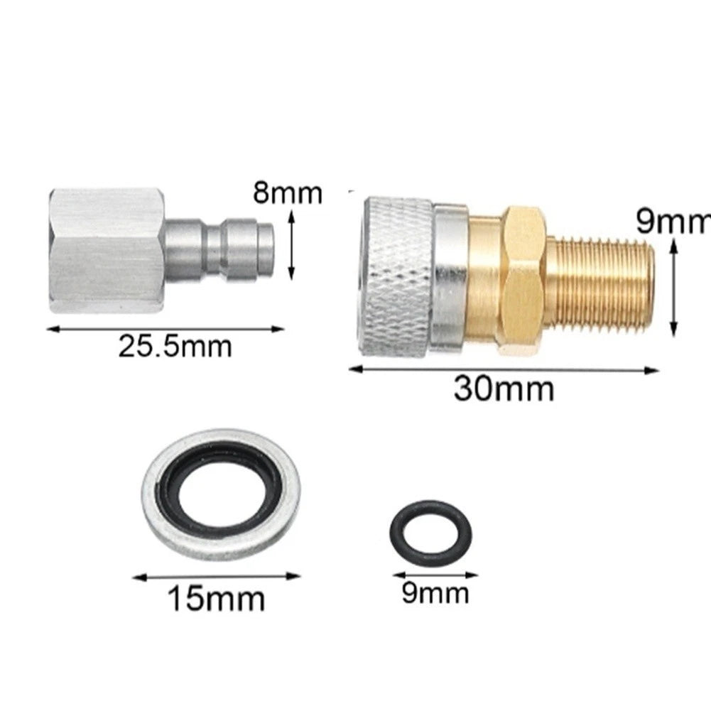 1/8 BSPP Female Thread Quick Coupler for CNC Applications