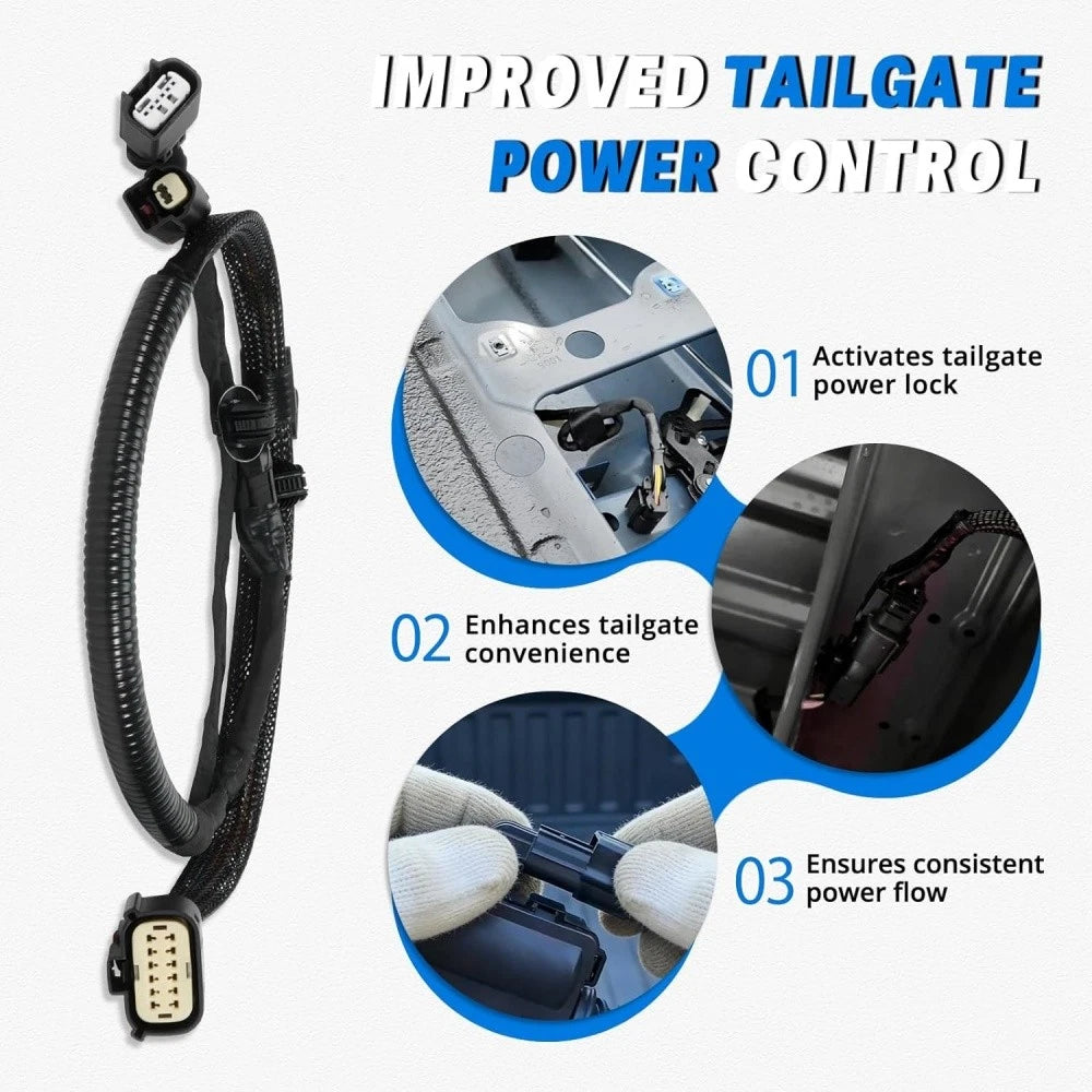 Tailgate Wiring Harness Assembly NZ6Z-14A412-C for Ford Maverick (2022–2024)