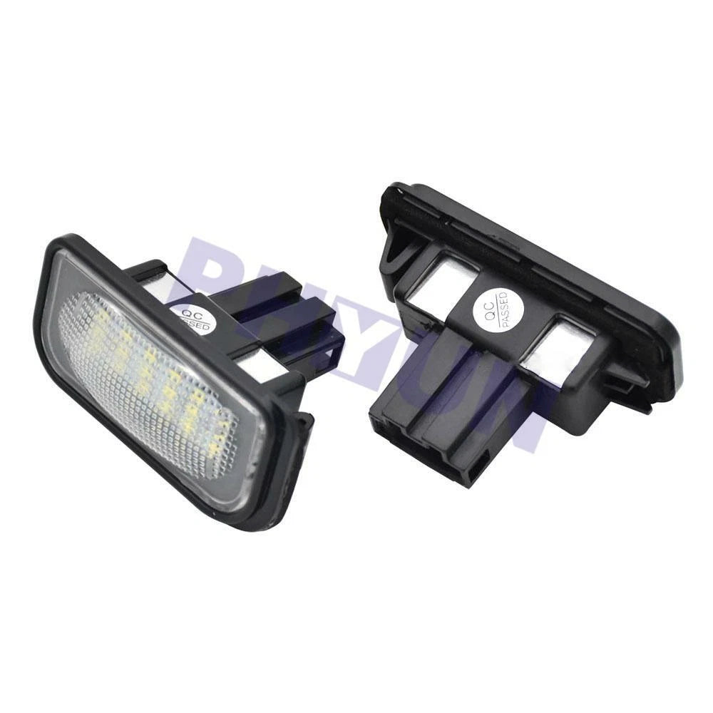 2X LED Rear License Plate Light for Chrysler Crossfire (2004–2008)