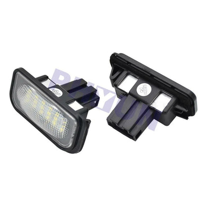 2X LED Rear License Plate Light for Chrysler Crossfire (2004–2008)