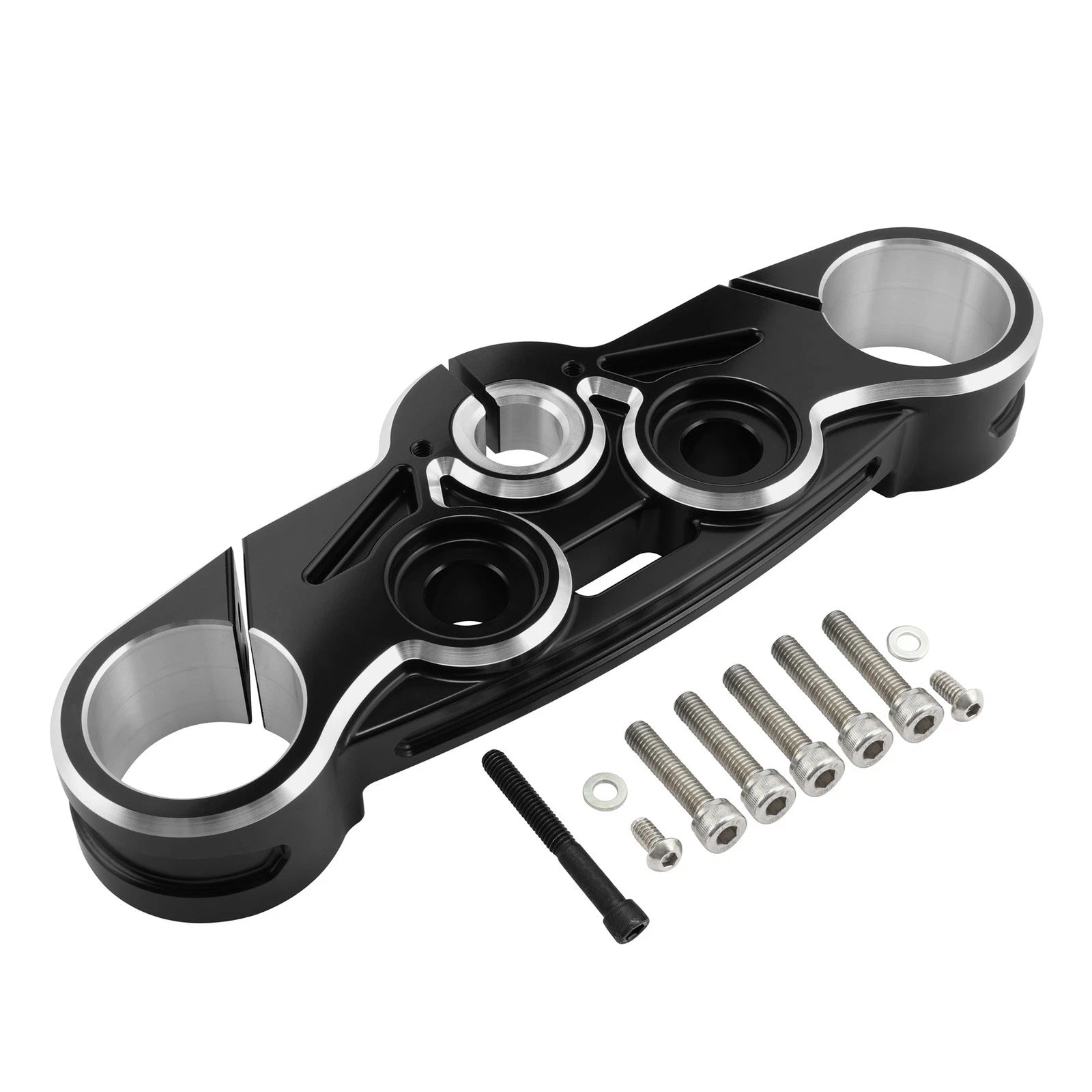 Upper Lower Front Fork Triple Tree Clamp for Harley Low Rider S ST (2020–2025)