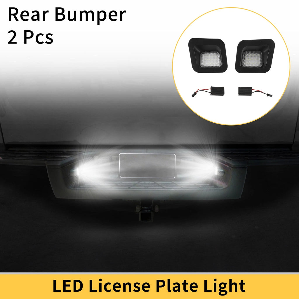 2 Pcs License Plate Light Replacement for Dodge Ram 1500 2500 3500