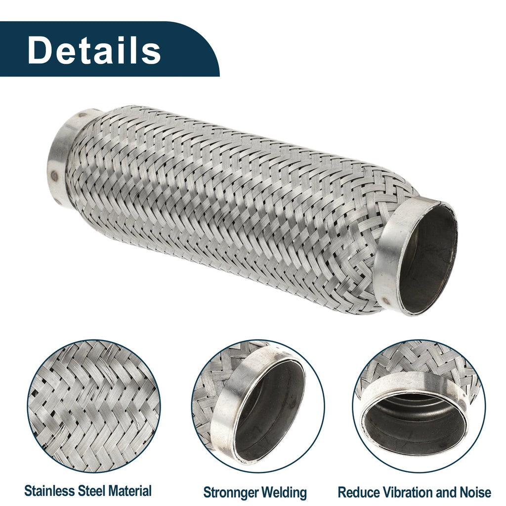 Exhaust Flex Pipe for Universal Applications (1.96 Inch OD)