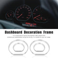 Chrome Speedometer Gauge Dial Rings Trim Frame Kit for BMW E46 M3 (1999–2006)