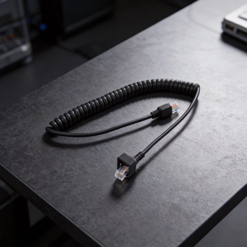 5 Foot Extendable 8pin Microphone Cable for KMC30 KMC32 KMC35 MC59