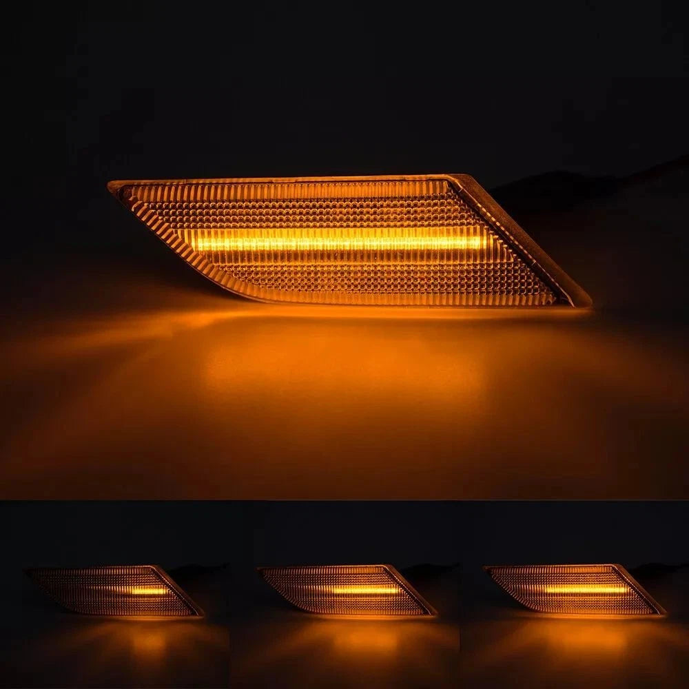 Pair LED Side Marker Turn Signal Lights for Transporter T6.1 (2020–Present)