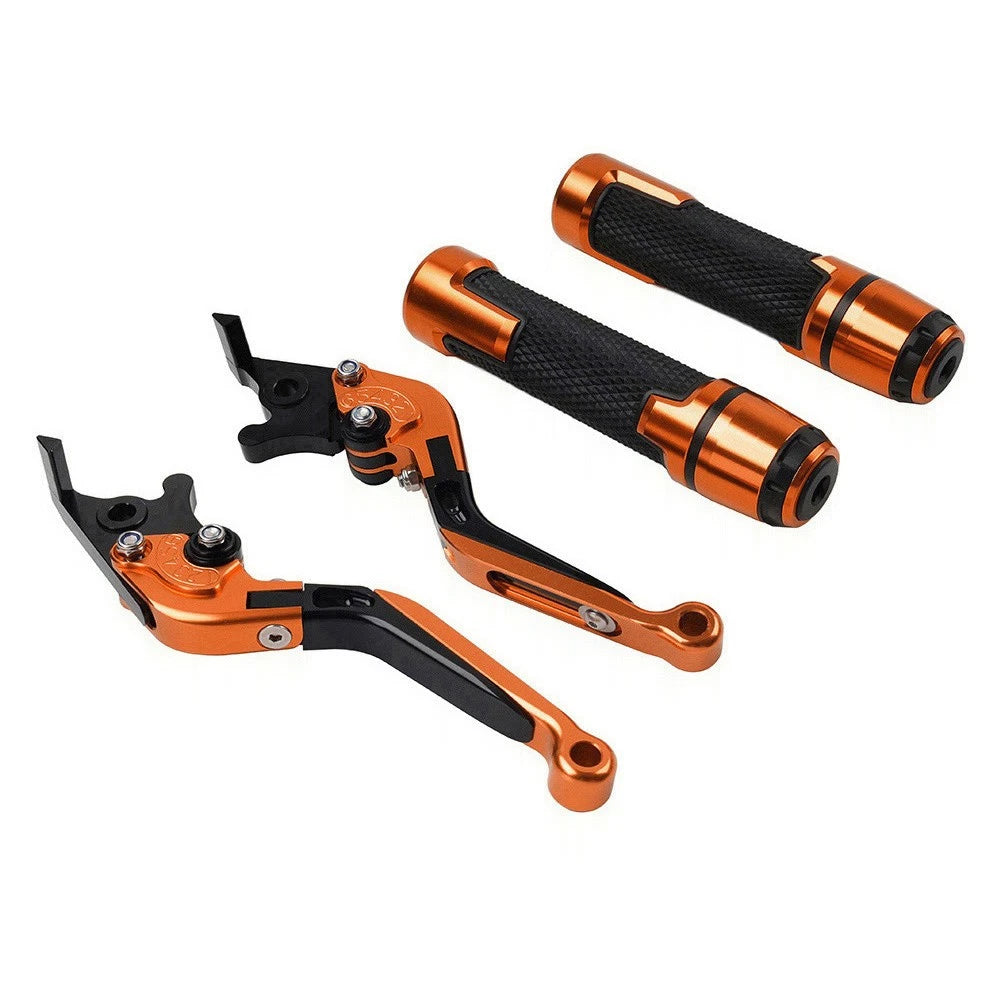 Folding Extendable Brake Clutch Lever Grip Kit for Yamaha YZF R1 R6S (2000–2023)