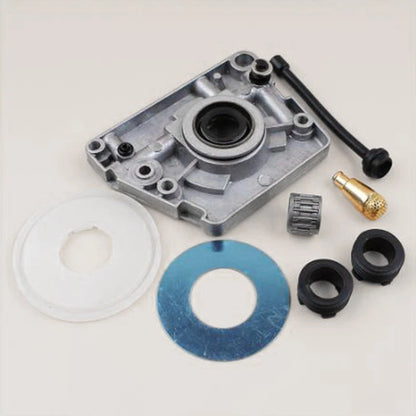Oil Pump and Worm Gear Cover Kit for Chainsaws (Compatible)