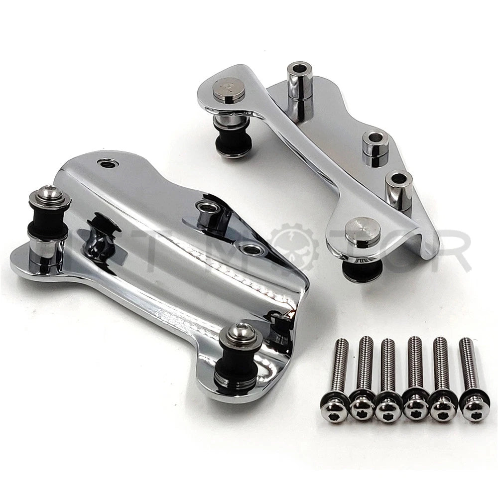 4-Point Docking Hardware Kit for Harley Road King FLHR (2009–2013)