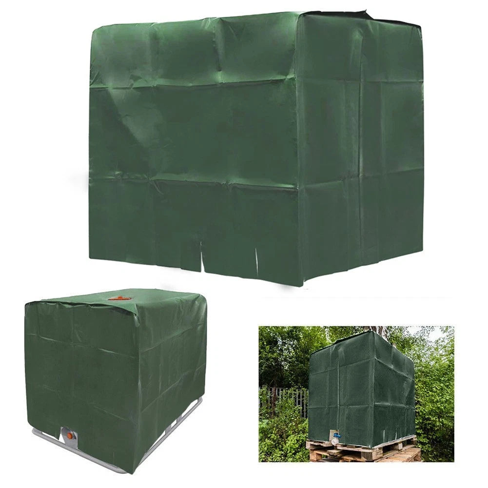Rain Cover for IBC Tank Container 1000 Liters - Black