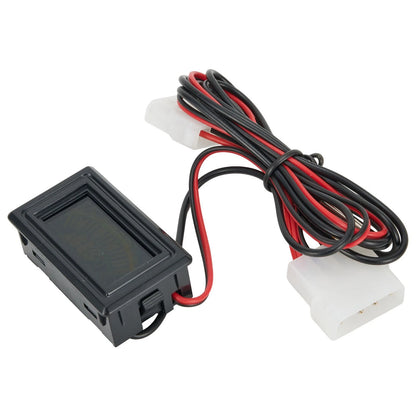 Waterproof Temperature Display Meter for Car Motorcycle (9-12V)
