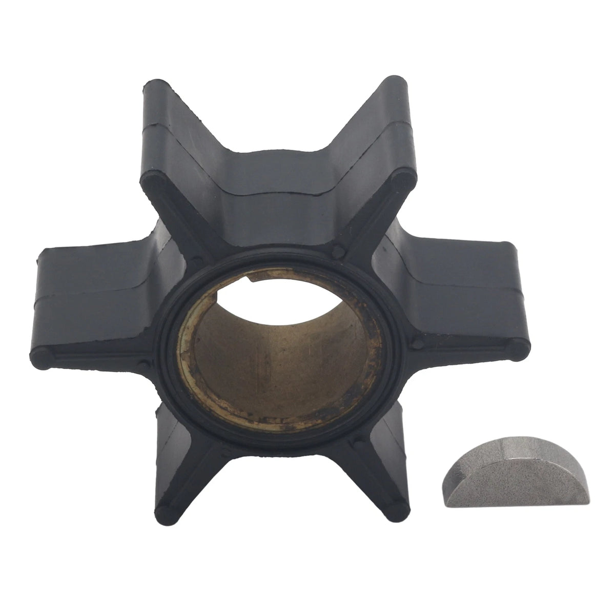 Soxa Marine Outboard Water Pump Impeller & Key for Evinrude Johnson 40HP Engine